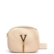Zen Collection Tassel Charm Crossbody Bag, Beige image
