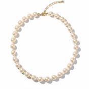 Serafina Collection Pearl Beaded Necklace, Off White image