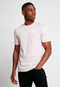 11 Degrees Vertical Stripe T-Shirt, Light Pink image