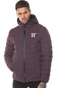 11 Degrees Space Puffer Jacket, Mulled Red image