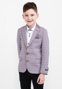 1880 Club Boys Tivoli 15146 Check Jacket, Dusty Pink image