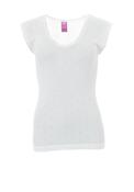 White Snowdrop Sleeveless Spencer, White image
