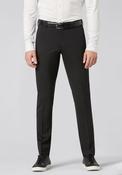 Meyer Roma Fine Tropical Wool Chinos, Black image