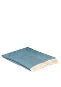 McNutt of Donegal Irish Linen Throw, Bluebird image