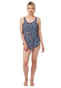 Oyster Bay Print Classic Skirted Swimsuit, Multi image