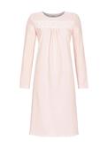 Ringella Lace Panel Cotton Nightdress, Pink image