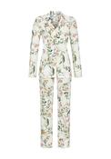 Ringella Floral Button Top Pyjama Set, White Multi image