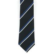 Hunter Black and Blue Stripe School Tie