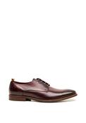 Base London Marley Leather Derby Shoes, Washed Bordo image
