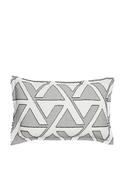Nalu by Nicole Scherzinger Alana Pillowcase, Black &amp; White image