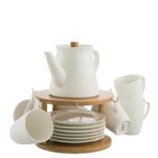 Belleek Living Pekoe 13 Piece Tea Set with Stand