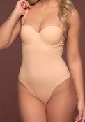 Bye Bra Sculpting Bodysuit Padded Wire, Warm Beige image