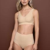 Bye Bra Invisible Mid Waist Brief, Nude
