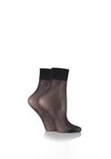 Charnos Trouserwear Sheer Ankle Highs 2 Pairs, Black image