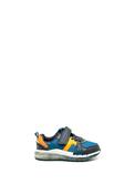 Clarks Boys Spark Flash Trainers, Blue Multi image