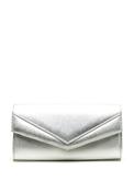 Pomares Envelope Clutch Bag, Cosmos Silver image