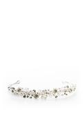 Tinkerbelle Peal and Diamante Embellished Headband, White image