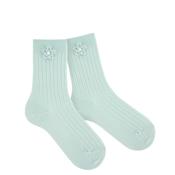 Condor Baby Floral Sock, Green image