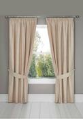 Dreams &amp; Drapes Fearne Pencil Pleat 66 x 72 Curtains, Ivory image