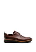 Ecco Mens ST 1 Hybrid Leather Casual Shoes, Cognac image
