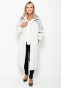 Frandsen Oversized Long Parka Jacket, Beige Multi image
