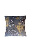 Fullshire Panterra Velour Feather Cushion, Charcoal image