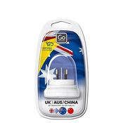 Go Travel Adaptor Plug, IRL/UK to Australia/China