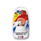 Go Travel Adaptor Plug, Americas to Ireland/UK