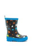 Hatley Boys Ombre Stars Shiny Rain Boots, Grey image