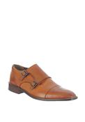 Herbie Frogg Leather Monk Shoe, Cognac image
