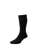 HJ Hall Softop Cotton Rich Socks, Black image