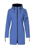 Ilse Jacobsen Rain 07 Hooded Raincoat, Azure Blue image