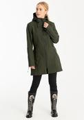 Ilse Jacobsen Rain 07 Hooded Raincoat, Army Green image