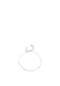 Little Kirstin Ash Silver Heart Bracelet, Small-Medium