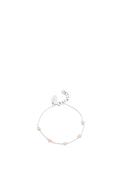 Little Kirstin Ash Silver &amp; Rose Gold Heart Bracelet, Small-Medium image