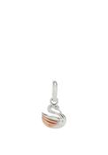 Little Kirstin Ash Swan Charm, Silver &amp; Rose Gold image