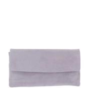 Le Babe Suede Clutch Bag, Purple image