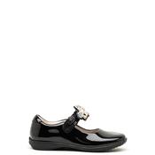 Lelli Kelly Patent Unicorn Velcro Strap Shoes, Black
