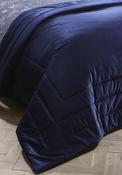 Dreams &amp; Drapes Luxury Bedspread Throw, Navy image