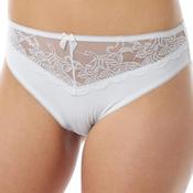 Marlon Nigella Lace Brief, White