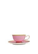 Maxwell &amp; Williams Teas &amp; C’s Footed Cup &amp; Saucer, Pink image