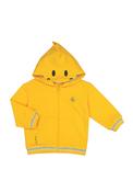 Mayoral Baby Boy Dinosaur Zip up Hoodie, Ambar image