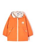 Mayoral Baby Boy Reversible Windbreaker Jacket, Orange and Beige image