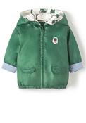 Mayoral Baby Boy Reversible Windbreaker Jacket, Green image