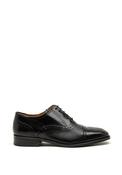 Mezlan Biarritz Formal Leather Brogue Shoes, Black image