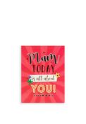 OPC FISCHER Mum Today Is All About You Card image