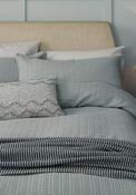 Murmur Dabble Duvet Cover, Lough Green image