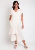 One Life Oona Asymmetric Hem Top, Bone image