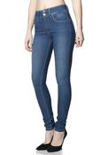 Salsa Secret Skinny Push In Jeans, Blue Denim image