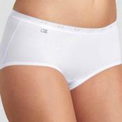 Sloggi Basic+ 3+1 Free Cotton Midi Brief Pack, White